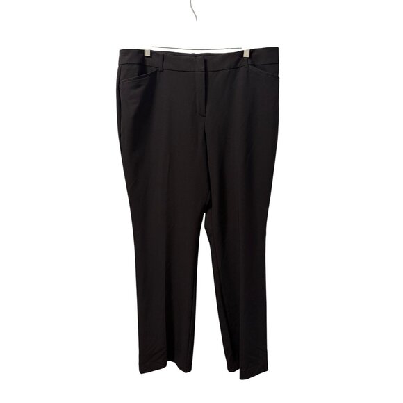 Worthington Perfect Black Dress Pants Sz 14 Straight Leg. NWT - Picture 5 of 12